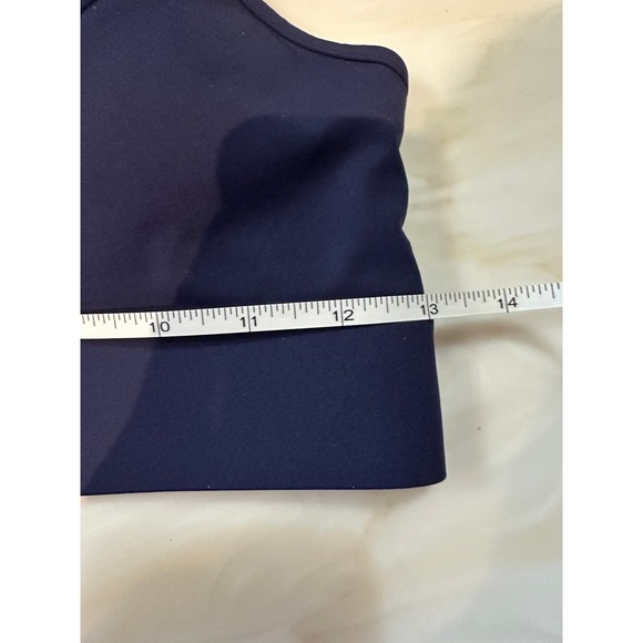 NWT Cordaw Sports bra navy‎ zipper front closure Medium support - Picture 5 of 5